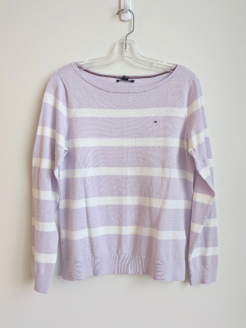 NWT TOMMY HILFIGER Striped Boatneck Sweater | Medium